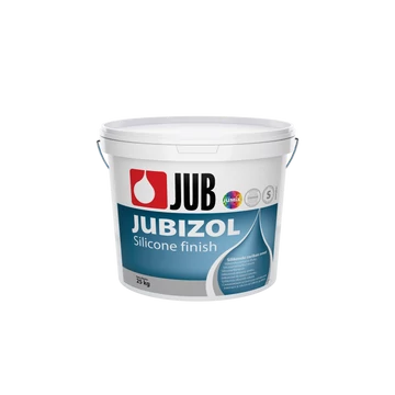 JUBIZOL Silicone finish S - 1.5 mm - 25 kg (Szilikonos simított vakolat)