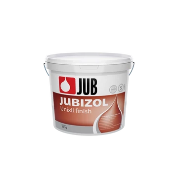 JUBIZOL Unixil finish S - 1.5 mm - 1001 - 25 kg (Sziloxános simított vakolat)