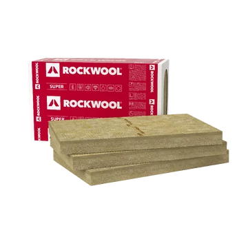 ROCKWOOL - FRONTROCK Super, Kétrétegű (inhomogén) vakolható homlokzati hőszigetelő lemez  - 100x60x10 cm