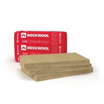 ROCKWOOL - Airrock LD Super, Hőszigetelő lemez magastetőkhöz – szarufák alá, nem járható padlásfödémekre, szerelt gipszkarton válaszfalakba - 100x60x7 cm