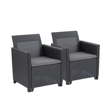 Claire duo műrattan kerti fotel