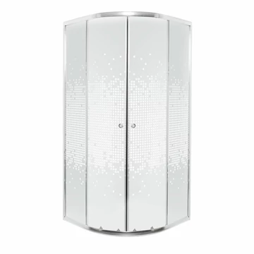 Pixel White 90 íves zuhanykabin zuhanytálca nélkül
