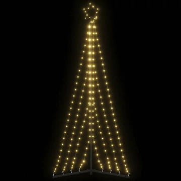 Meleg fehér LED karácsonyfa 339 LED 182 cm