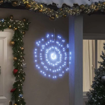Karácsonyi hideg fehér csillagfény 140 db LED 17 cm