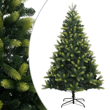 Csuklópántos műkarácsonyfa állvánnyal 120 cm