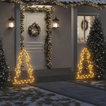 Karácsonyi fa fénydekoráció 115 LED 90 cm