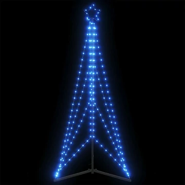 Kék LED karácsonyfa 363 LED 182 cm
