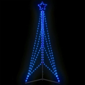 Kék LED karácsonyfa 483 LED 240 cm