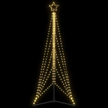 Meleg fehér LED karácsonyfa 525 LED 302 cm