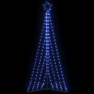 Kék LED karácsonyfa 339 LED 187 cm