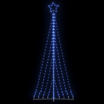 Kék LED karácsonyfa 447 LED 249 cm