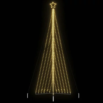 Meleg fehér LED karácsonyfa 789 LED 476 cm