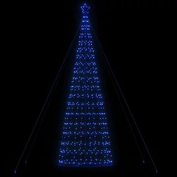 Kék LED karácsonyfa 1534 LED 503 cm