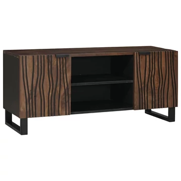 TV Szekrény, 105 x 33,5 x 46 cm, tömör mangófából.