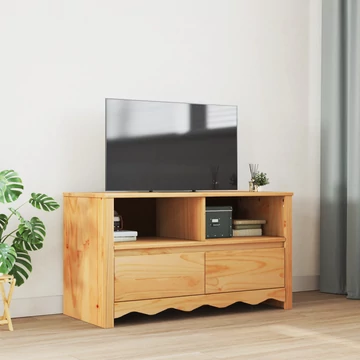 TV Szekrény "DRAMMEN" 99x43x55 cm Tömör Fenyő