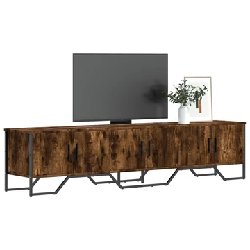 Füstös tölgy színű szerelt fa TV-szekrény 180 x 34 x 41 cm