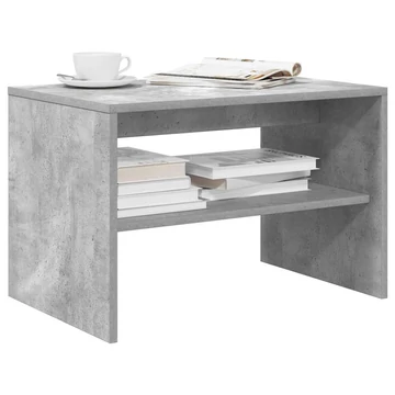 Betonszürke szerelt fa TV-szekrény 60x40x40 cm