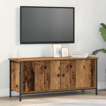 Régi fa TV szekrény Régi fa Forgácslap 102 x 35 x 45 cm