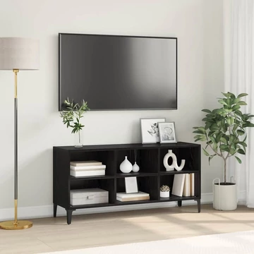 Fekete tölgy TV állvány Fekete tölgy Forgácslap Szabványos