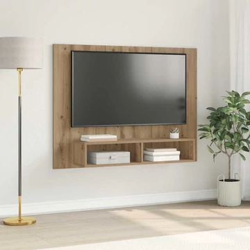 Fali TV Szekrény Kézműves tölgy 120 x 23.5 x 90 cm Faanyag