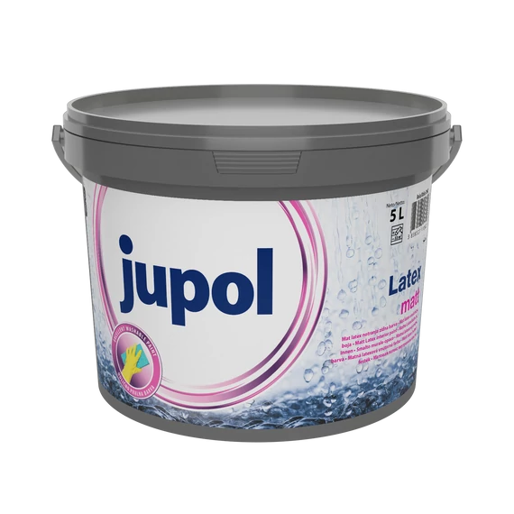 JUPOL Latex matt 2000 bázis, Beltéri latex falfesték -matt - 4.75 l