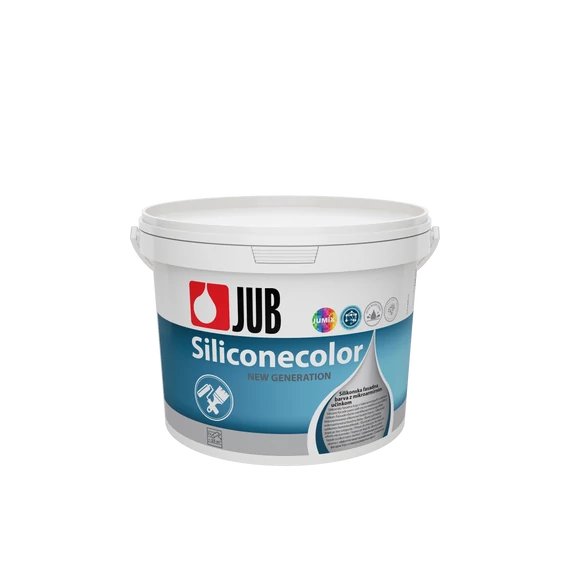 Siliconecolor 1001 fehér, Szilikonos, elemi szálas homlokzatfesték - 15l
