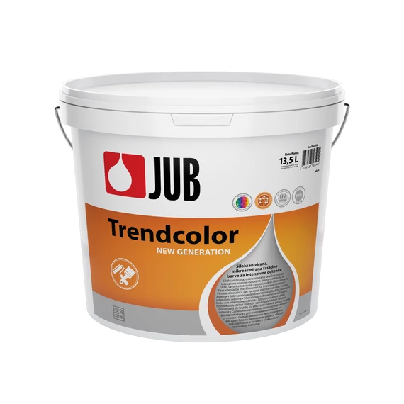 Trendcolor 1000 bázis, Akril homlokzatfesték- 13,5 l