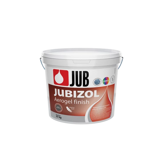 JUBIZOL Aerogel finish S - 2.0 mm - 25 kg (Elemi szálakkal dúsított szilikonos vakolat)