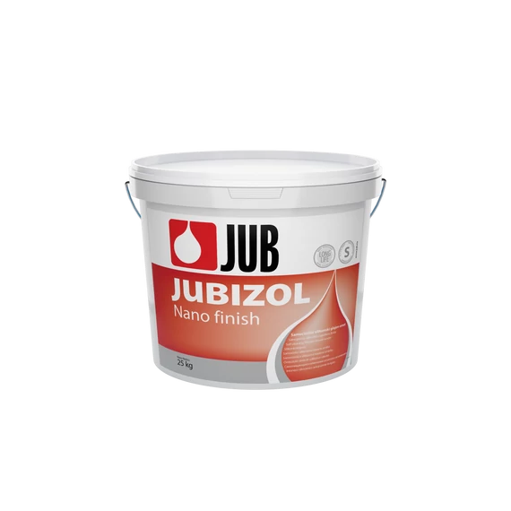JUBIZOL Nano finish S - 1.5 mm - 25 kg (Öntisztuló szilikonos simított vakolat)