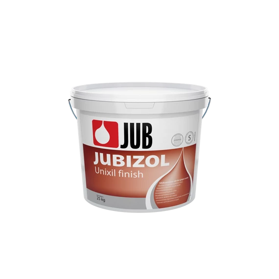 JUBIZOL Unixil finish S - 1.5 mm - 2000 - 25 kg (Sziloxános simított vakolat)