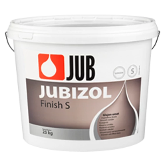 JUBIZOL Finish S - 1,0 mm - 25 kg (Sziloxános vakolat spalettákhoz)