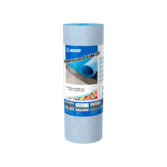 Mapei MAPEGUARD UM 35 vízszigetelő lemez, kék - 30m2