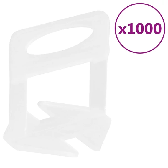 1000 db csempeszintező ék 3 mm