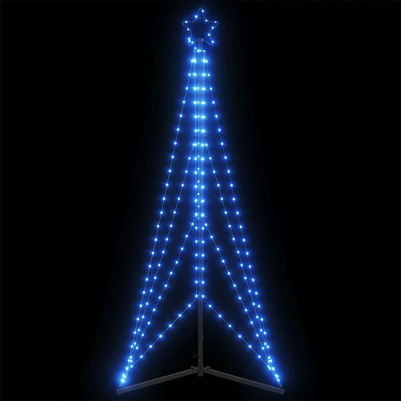 Kék LED karácsonyfa 363 LED 182 cm