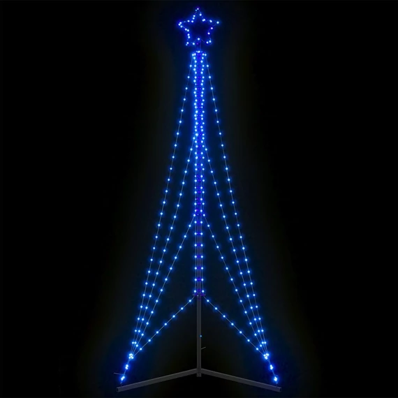 Kék LED karácsonyfa 483 LED 240 cm
