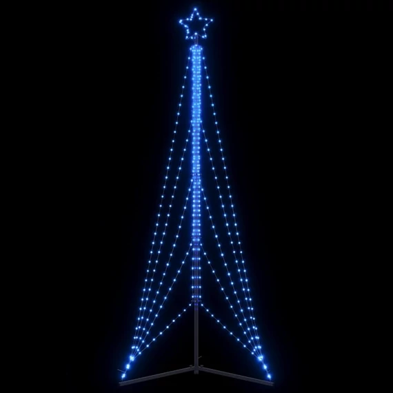 Kék LED karácsonyfa 525 LED 302 cm