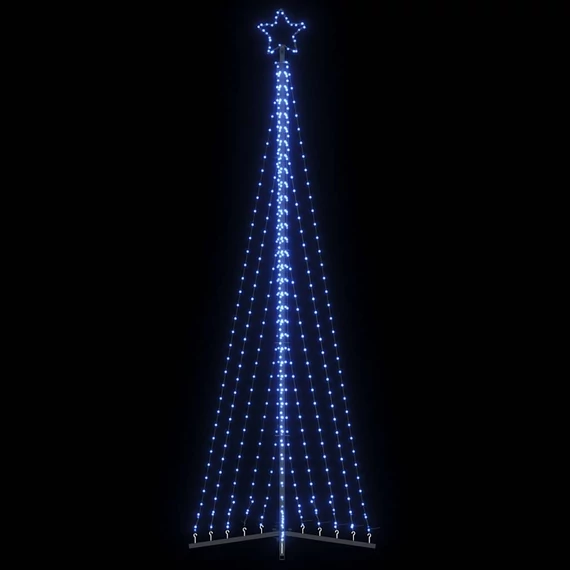 Kék LED karácsonyfa 495 LED 300,5 cm