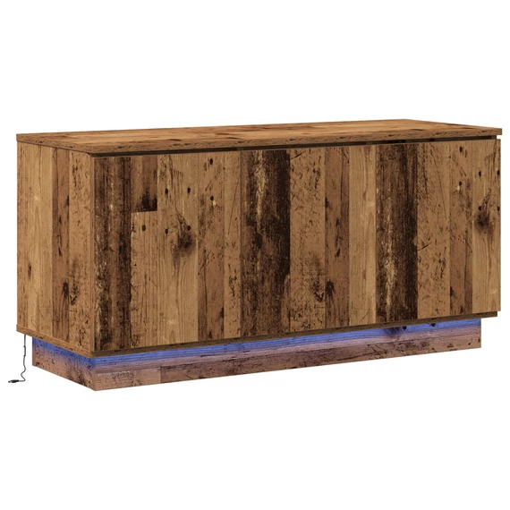 TV Szekrény Régi Fa 100x38x49 cm Szerelt Fa