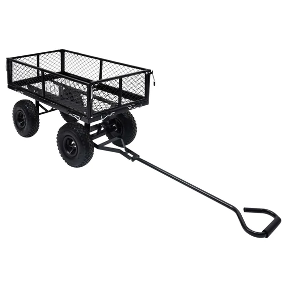Fekete kerti kézikocsi 250 kg