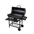 Kép 1/8 - Faszenes kerti BBQ hengeres grillsütő