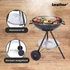 Kép 5/14 - Faszenes kerti gömb grillsütő kerekes