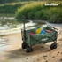 Kép 2/5 - Összecsukható prémium kerti strandkocsi zöld