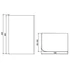 Kép 3/3 - Zeta 140x200 cm Walk-In zuhanykabin