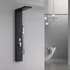 Kép 2/10 - Malaga Black hidromasszázs zuhanypanel