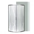 Kép 1/17 - Spirit Bamboo 80x80 cm íves zuhanykabin zuhanytálca nélkül
