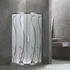 Kép 2/17 - Spirit Bamboo 80x80 cm íves zuhanykabin zuhanytálca nélkül