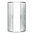 Kép 7/17 - Spirit Bamboo 80x80 cm íves zuhanykabin zuhanytálca nélkül