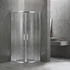 Kép 2/12 - Spirit Mátrix 90x90 cm íves zuhanykabin zuhanytálca nélkül