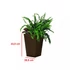 Kép 2/3 - Rattan planter S virágtartó