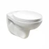 Kép 1/5 - DORIS fali rimless WC soft close ülőkével